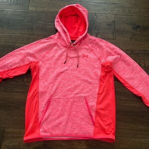 Under Armour Pink and Red Hoodie